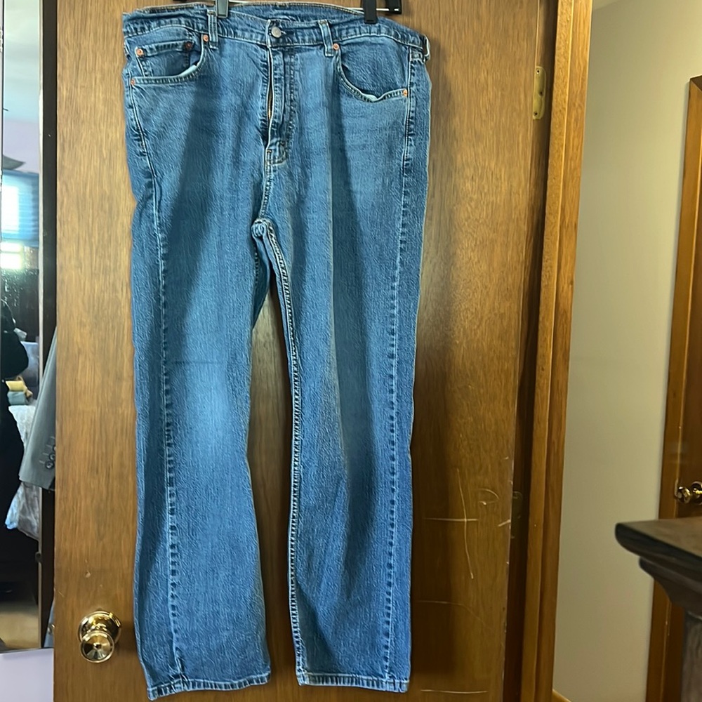 Mens Levi 505 jeans 38x30